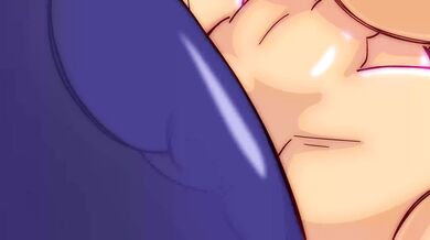 Sexy girl gets fucked in the ass by a big dick while bouncing on her buns!