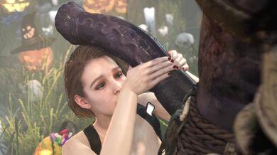 Jill Valentine is impressed with Hylian hardness in stunning 4K detail