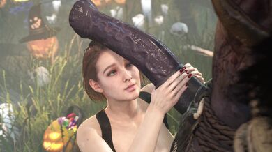 Jill Valentine is impressed with Hylian hardness in stunning 4K detail