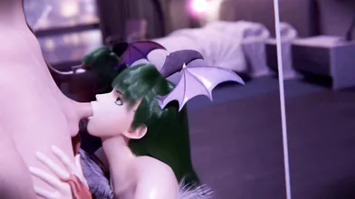 The warlock and her succubus lover have a threesome with the demon lord Ent Duke, resulting in double the pleasure and triple the trouble