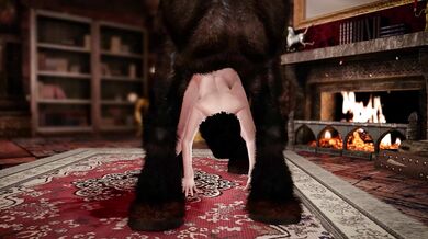 Serena Gets Fucked by a Giant Horse Dildo (4K)