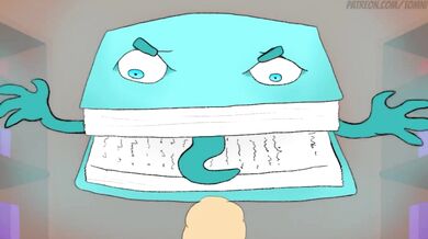 Watch the hot librarian get down and dirty with a mystery man in Book Love #14: Library Romance [Tomni]