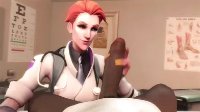 The Hentai Handjob: Moira and LeetRRs 4k Ultra HD Orgasmic Experience!