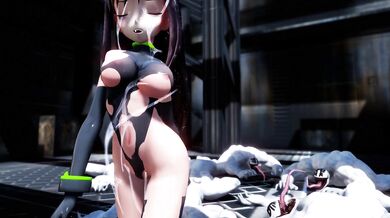 Battling for victory, she couldnt resist the call of her opponents cock!