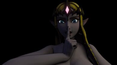 Futa Zelda Face-Fucks You (Taker POV)