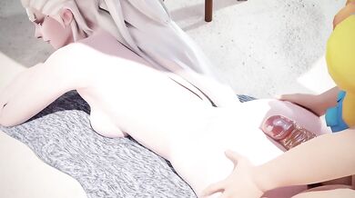 Innocent Mistress and Seductive Maid: The Erotic Adventures of Leona X Diana, Part 1