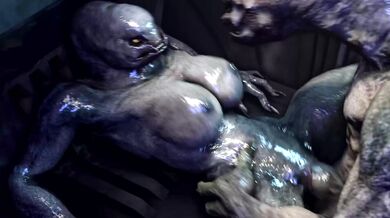 Watch as the fierce warriors of Sanghelios breed with each other, unleashing their primal urges in a passionate orgy of copulation