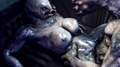 Watch as the fierce warriors of Sanghelios breed with each other, unleashing their primal urges in a passionate orgy of copulation