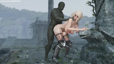 Sultry Sexy Busty Elf Warrior Goddess Lewd Melissas Sensual Adventure Into the Realm of Pleasure!