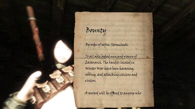 Rebellious Witchfinder Starts Her First Quest in the Kingdom of Skyrim, But Not Before Taking Care of Business