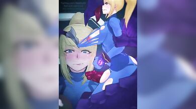 Watch Samus and Ridley engage in some extended passionate lovemaking, complete with moans and groans that will make your ears tingle
