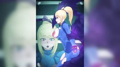 Watch Samus and Ridley engage in some extended passionate lovemaking, complete with moans and groans that will make your ears tingle