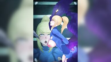 Watch Samus and Ridley engage in some extended passionate lovemaking, complete with moans and groans that will make your ears tingle