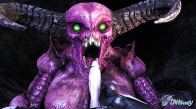 The Mighty Demoness: A Hellish Blowjob Adventure