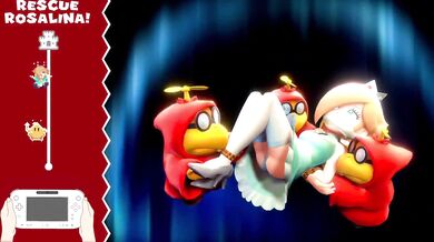 The Most Incredible Hentai Romp Ever! Starring Super Rosalina On Her Galaxy Quest To Find U:+: Game Over!