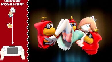 The Most Incredible Hentai Romp Ever! Starring Super Rosalina On Her Galaxy Quest To Find U:+: Game Over!