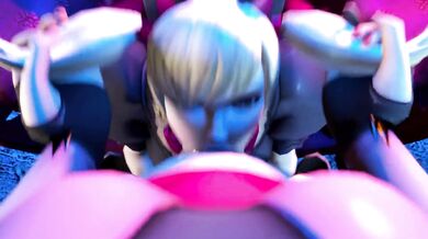 Furry Feline Futas Get Blown by Overwatch Goddesses