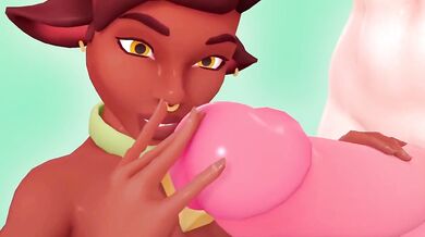 The Futa Cowgirl and Her Massive Cumshot