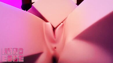 [HardEdge] Blocky Girls Rubbing Themselves on Each Other While Masturbating