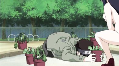 This is a 4k ultra HD hentai porn video featuring the popular anime character Hinata Hyuga, in her strip version