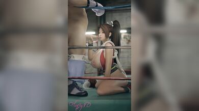 Watch Mais hot blowjob scene in the ring with a cute white guy This fluffy3d video will make your dick hard!