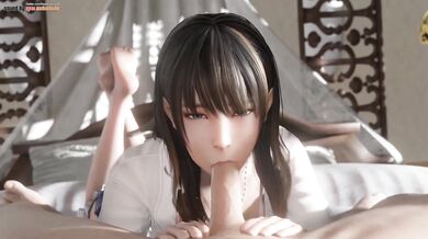 Blown Away by the Best Blowjob in Town - Nanami Style!