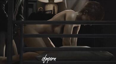 Zoe Bakers doggy-style adventure in Resident Evil 7!