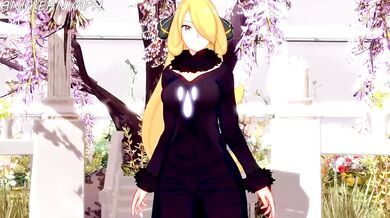 -------------------- My sexy adventure with Pokemons Cynthia