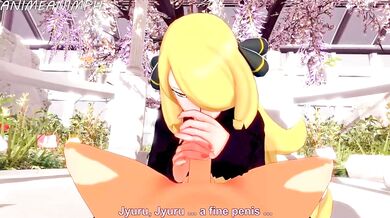 -------------------- My sexy adventure with Pokemons Cynthia