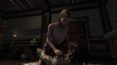 Blonde Vixen Rides Auroran Dick in Inn [HornyGalPal]