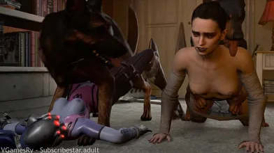 Resident Evil 3D Porn — Rough Sex Animation by VGamesRy