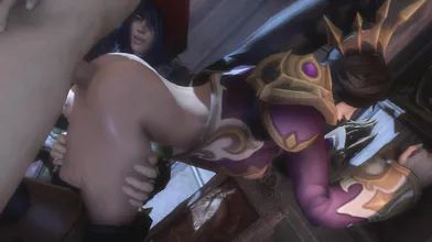 Lost in the Moment: Li-Ming gets fucked with help from her lover!