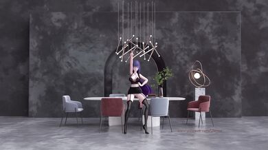 Sexy doctor Meis erotic dance in stunning 4k quality!