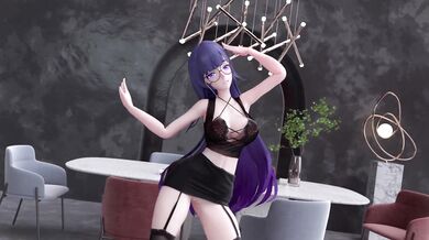 Sexy doctor Meis erotic dance in stunning 4k quality!