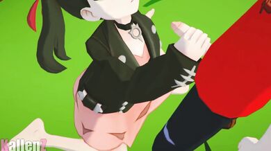 Marnie, a Futa, is caught in an intense Pokemon battle! This Pokemon SwSh PMV will leave you breathless