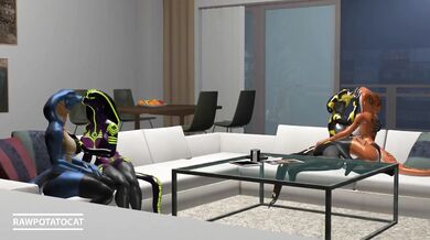 Wakaba and Kuroha are two young girls who spend their summer vacation with Panthy, a sexy older woman who teaches them how to please her man in bed