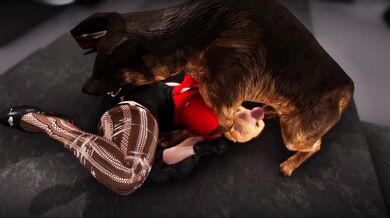 A sexy young art teacher named Artoria goes to a nightclub where she meets an animal-like creature, which leads her into the depths of bestiality sex!