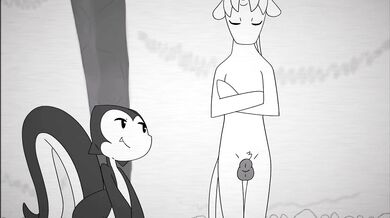 This is a lewd and sexy cartoon video featuring a little lizard Watch as he gets into all sorts of naughty fun!