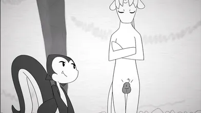 This is a lewd and sexy cartoon video featuring a little lizard Watch as he gets into all sorts of naughty fun!