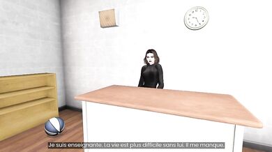 A Gothic Womans Halloween Celebrations (French Subtitles)