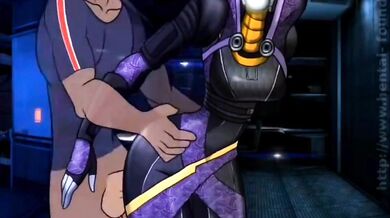 This is a porn parody where Tali and Zora fight for loyalty to their respective partners in their sexual missions