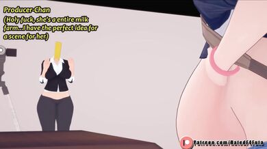 Futa on the Casting Couch: Uzaki Hana