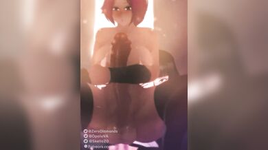 The 13th episode of the Bleach anime series, featuring Soifon and Yoruichi in a hot, nude lesbian sex scene