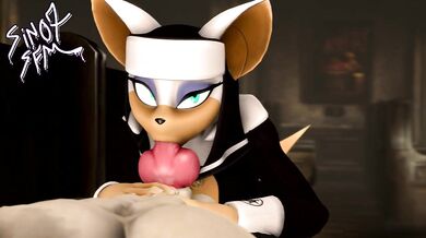 WATCH as the NUNS dress gets soaked in ROUGE lipstick, while she performs an UNGODLY act with a young MONK!