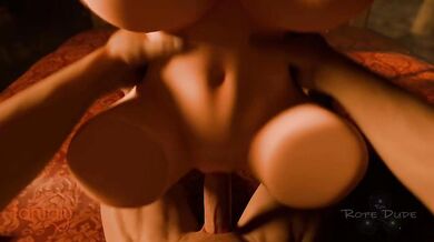 Unwinding from a stressful day with Britney in the bedroom