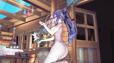 Keqing and Kikis Sexy Dance Party - Runhg, runhg, runhh