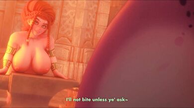 Sexy Lady Blacksmith in Heated Pursuit