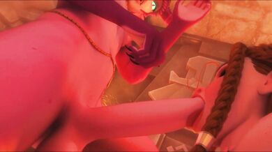 Sexy Lady Blacksmith in Heated Pursuit