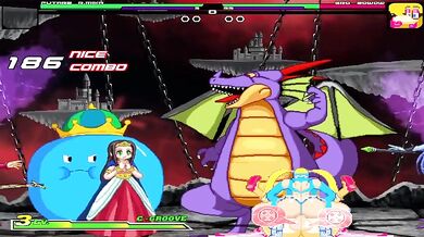 Watch as the beautiful Futanari RB and Mika take on Ero Bowow in an epic battle of love and lust!