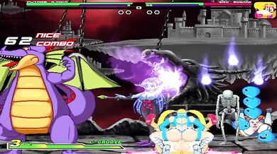 Watch as the beautiful Futanari RB and Mika take on Ero Bowow in an epic battle of love and lust!